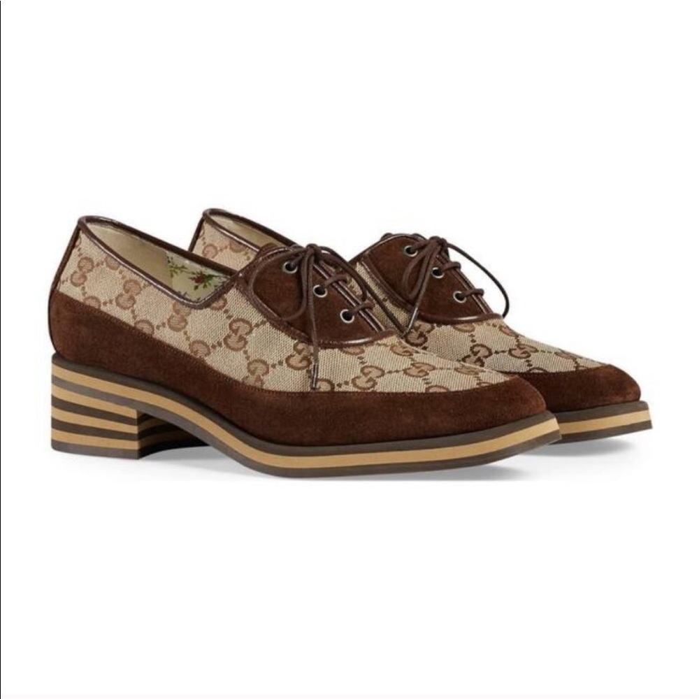 Gucci Thompson Beige Suede Loafers